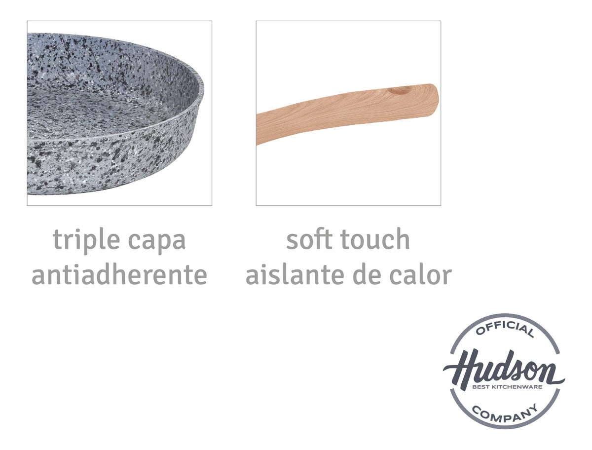 Sartem De 28 Cm + Panquequera Stone