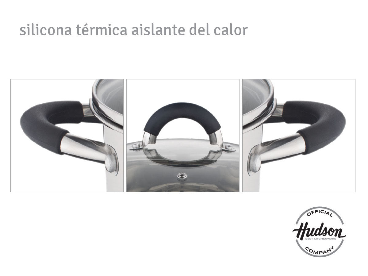Cacerola de Acero Inoxidable 26 cm