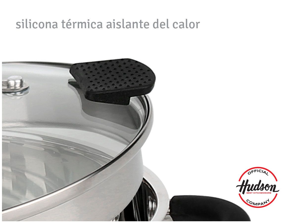 Bateria de Acero Inoxidable 6 Piezas Induccion