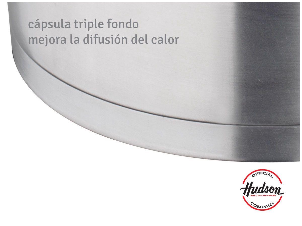 Bateria de Acero Inoxidable 6 Piezas Induccion