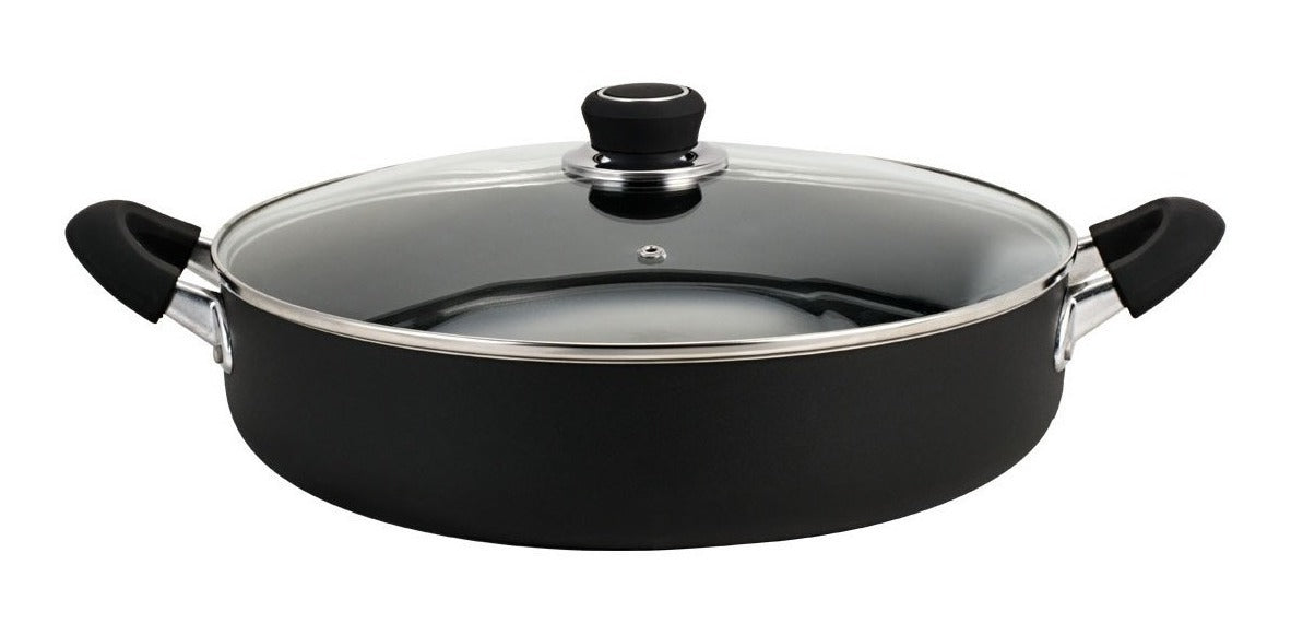 Paellera Arrocera Hudson Antiadherente  Aluminio 28 Cm