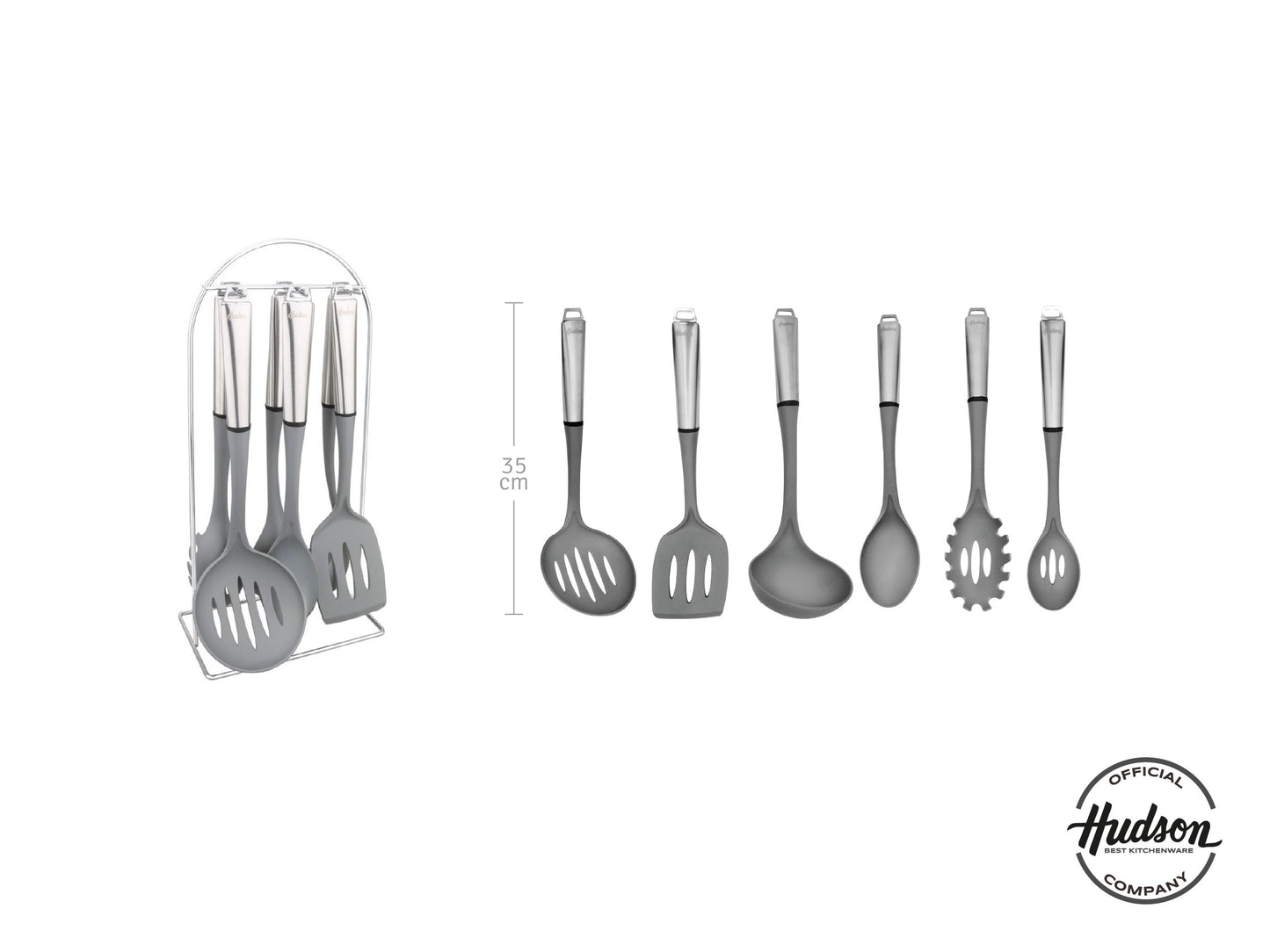 Batería Línea Daily 10 Piezas con Utensilios HUDSON