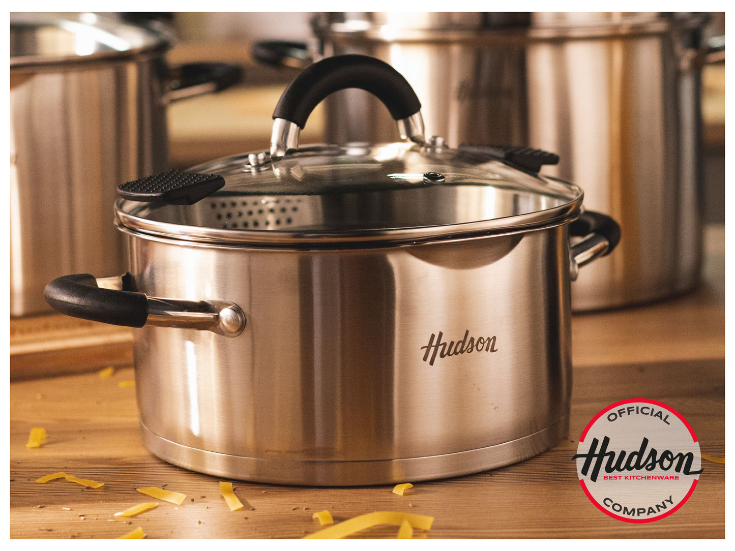 Cacerola de Acero Inoxidable 26 cm