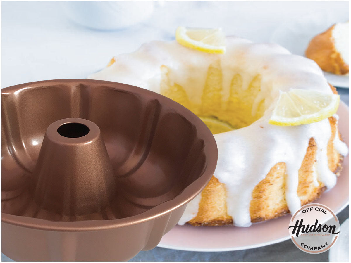 Molde Flan/budín Hudson Con Antiadherente Cerámico 25 Cm