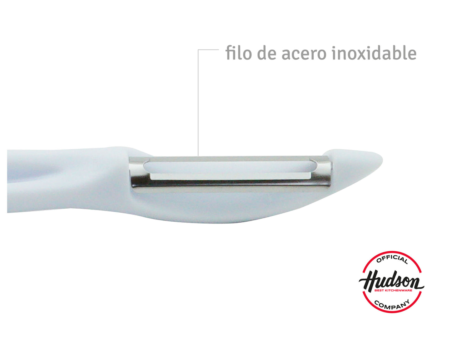 Pelapapas Con Mango de Plástico HUDSON