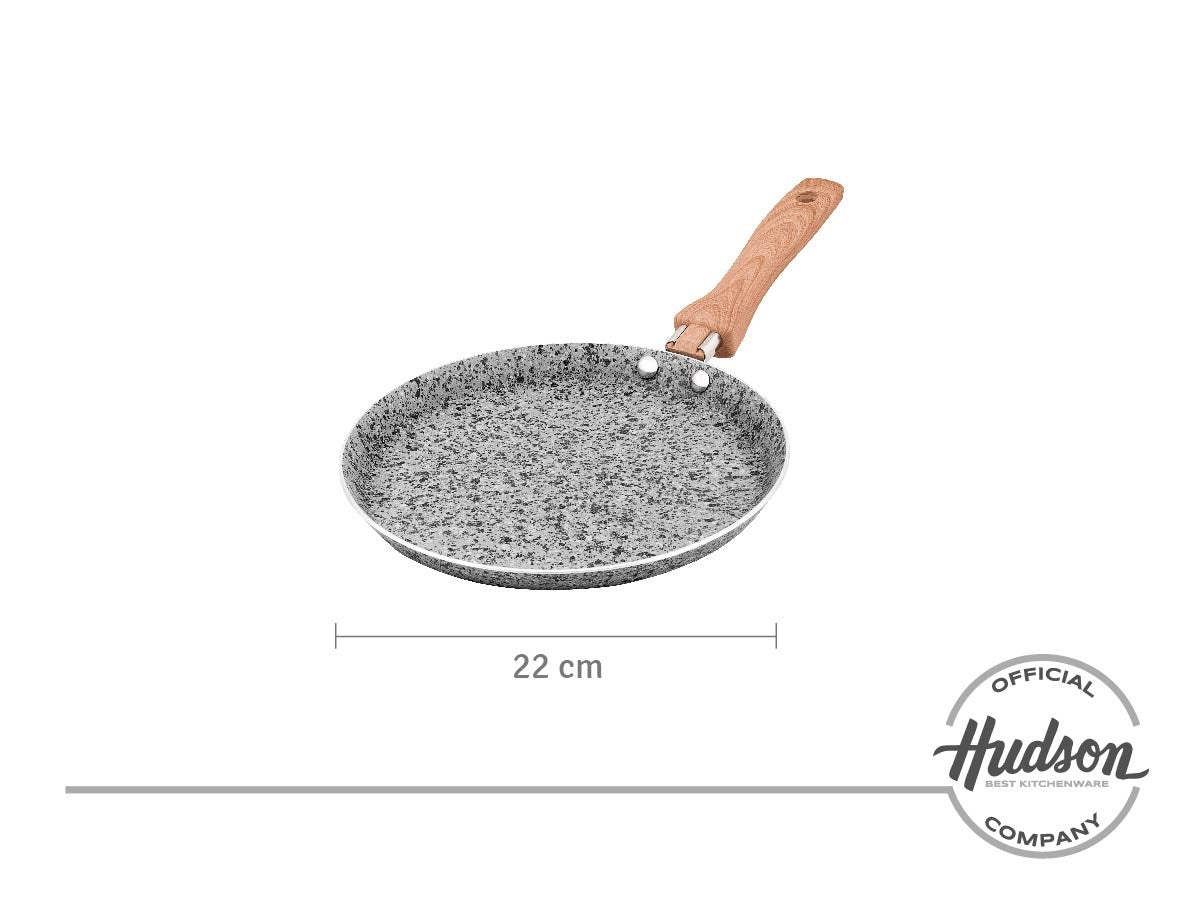 Sarten Panquequera De Aluminio 22 Cm Linea Hudson Stone