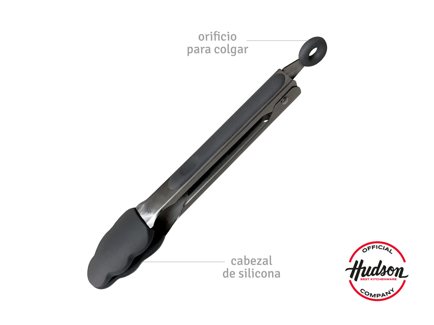Set Utensilios Silicona x5 Hudson Oficial