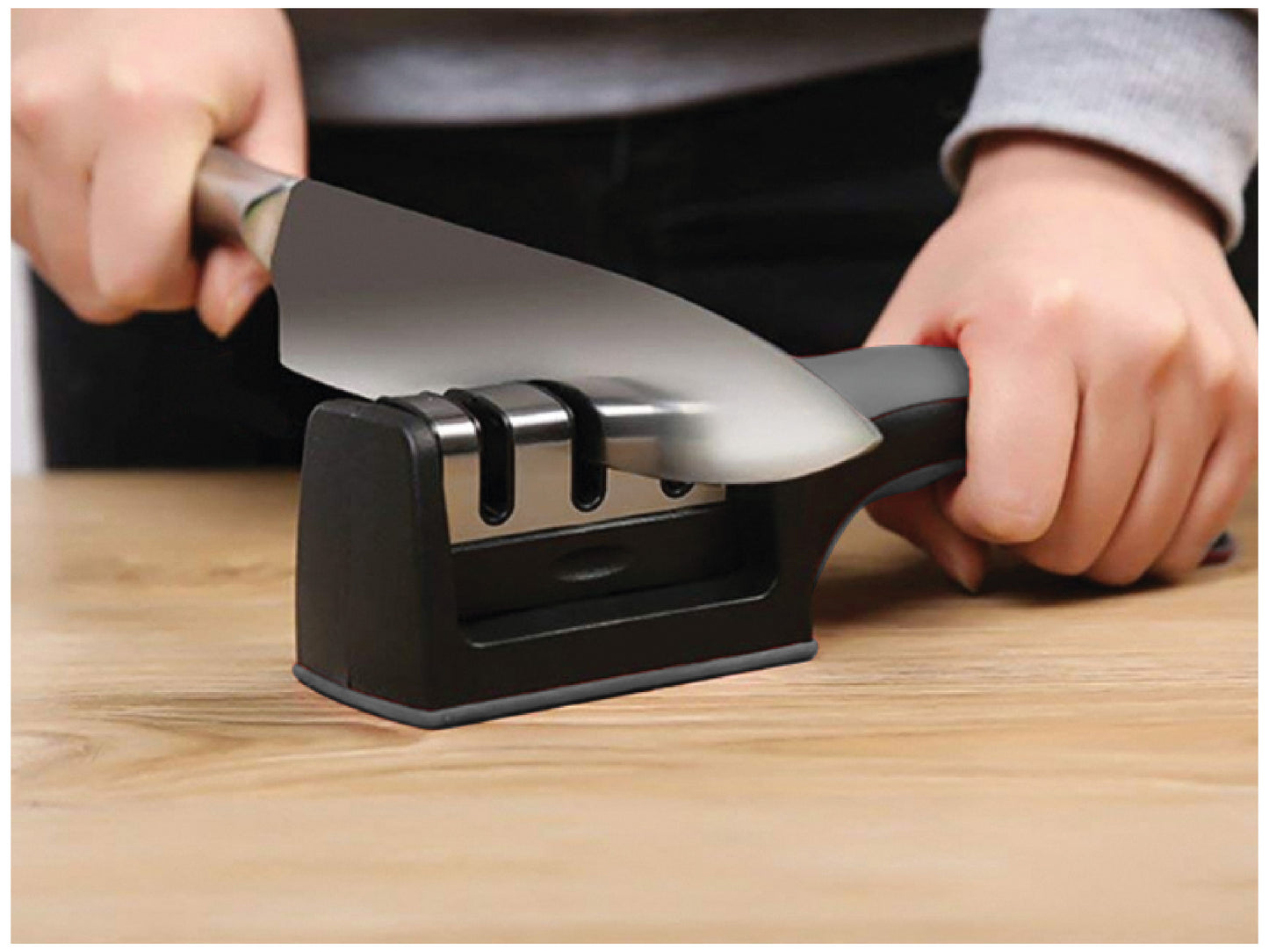Afilador Afila Cuchillo Profesional Hudson Piedra Cerámica
