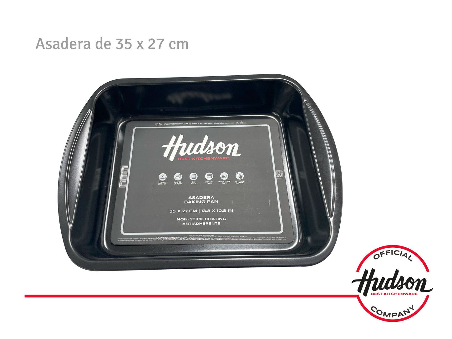ASADERA ACERO CARBONO 0.6MM 35X27X6.8