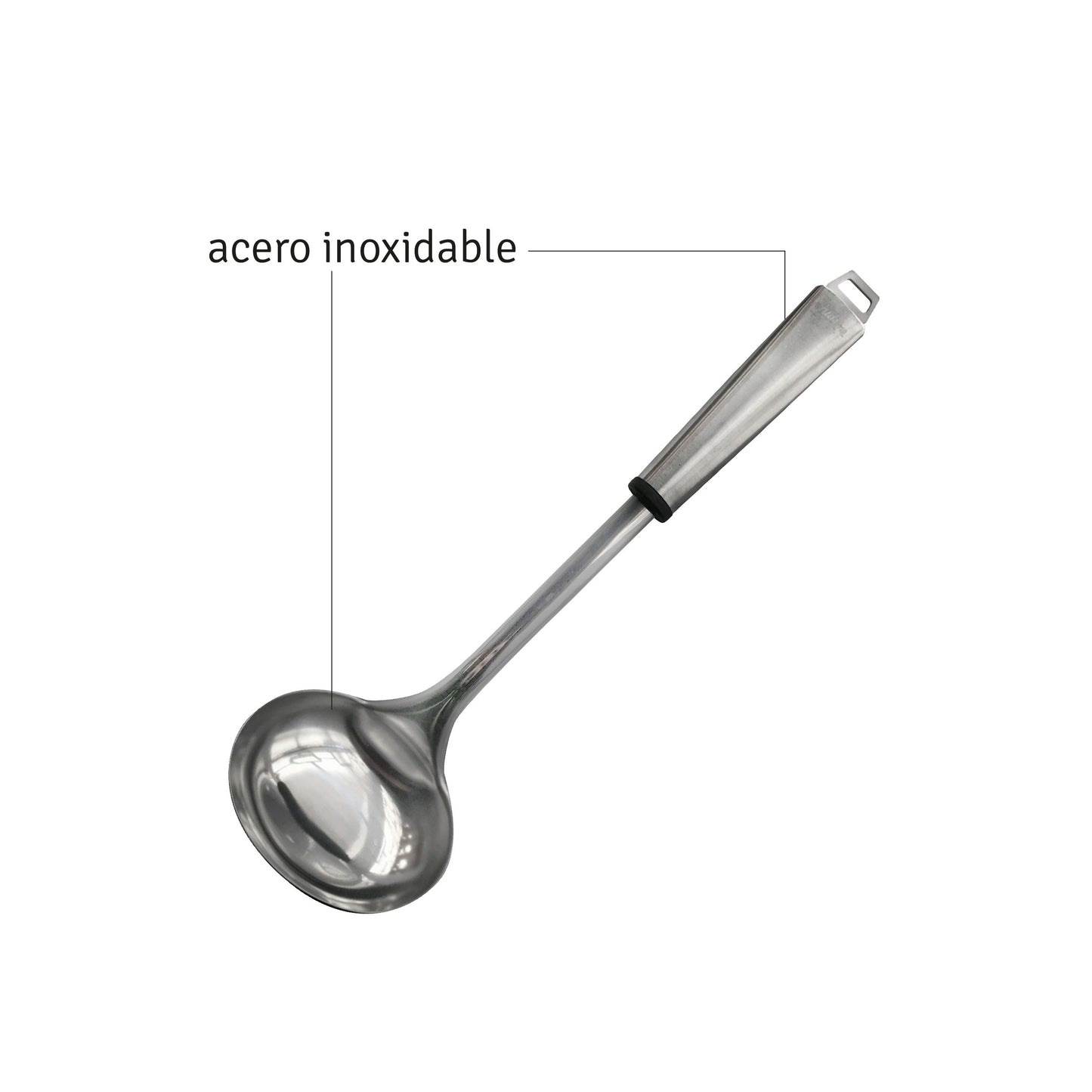 Cucharon Hudson de Acero Inoxidable