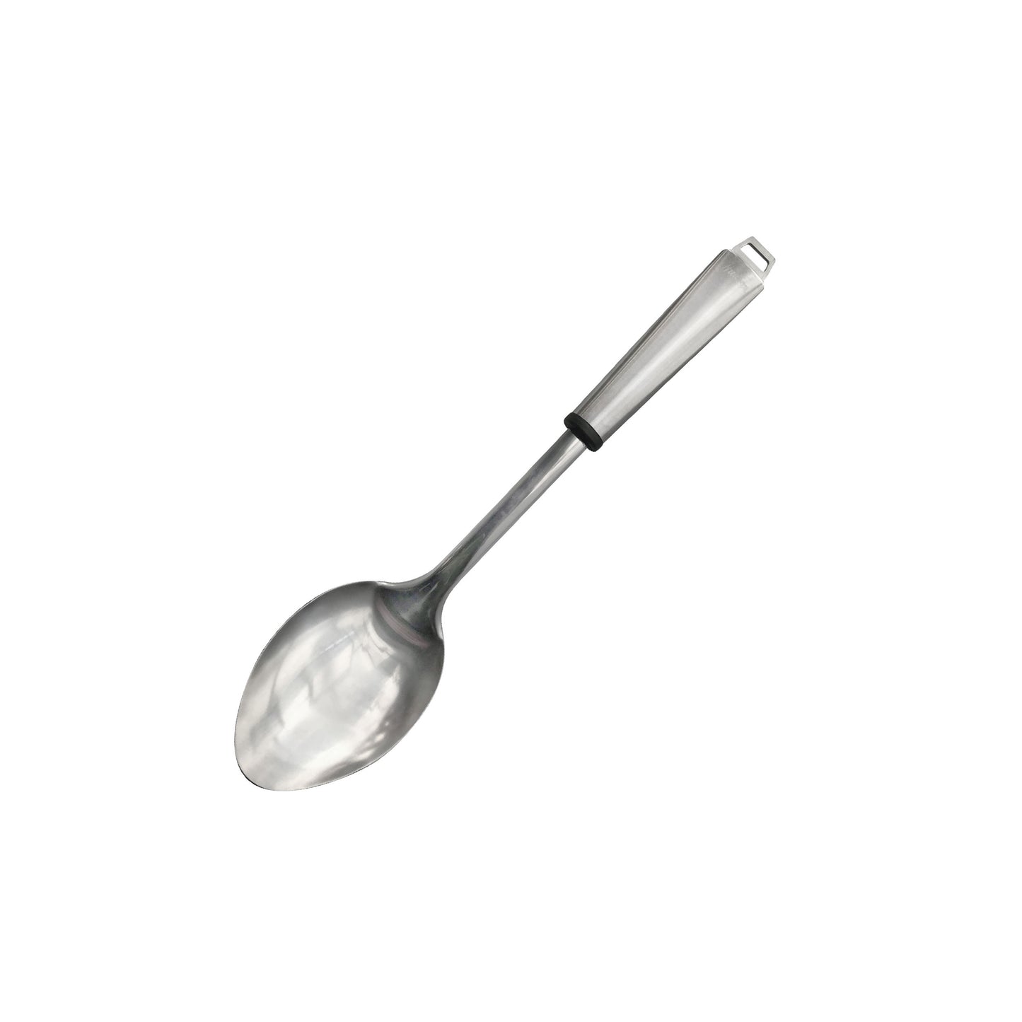CUCHARA DE ACERO INOX C/MANGO DE A/INOX