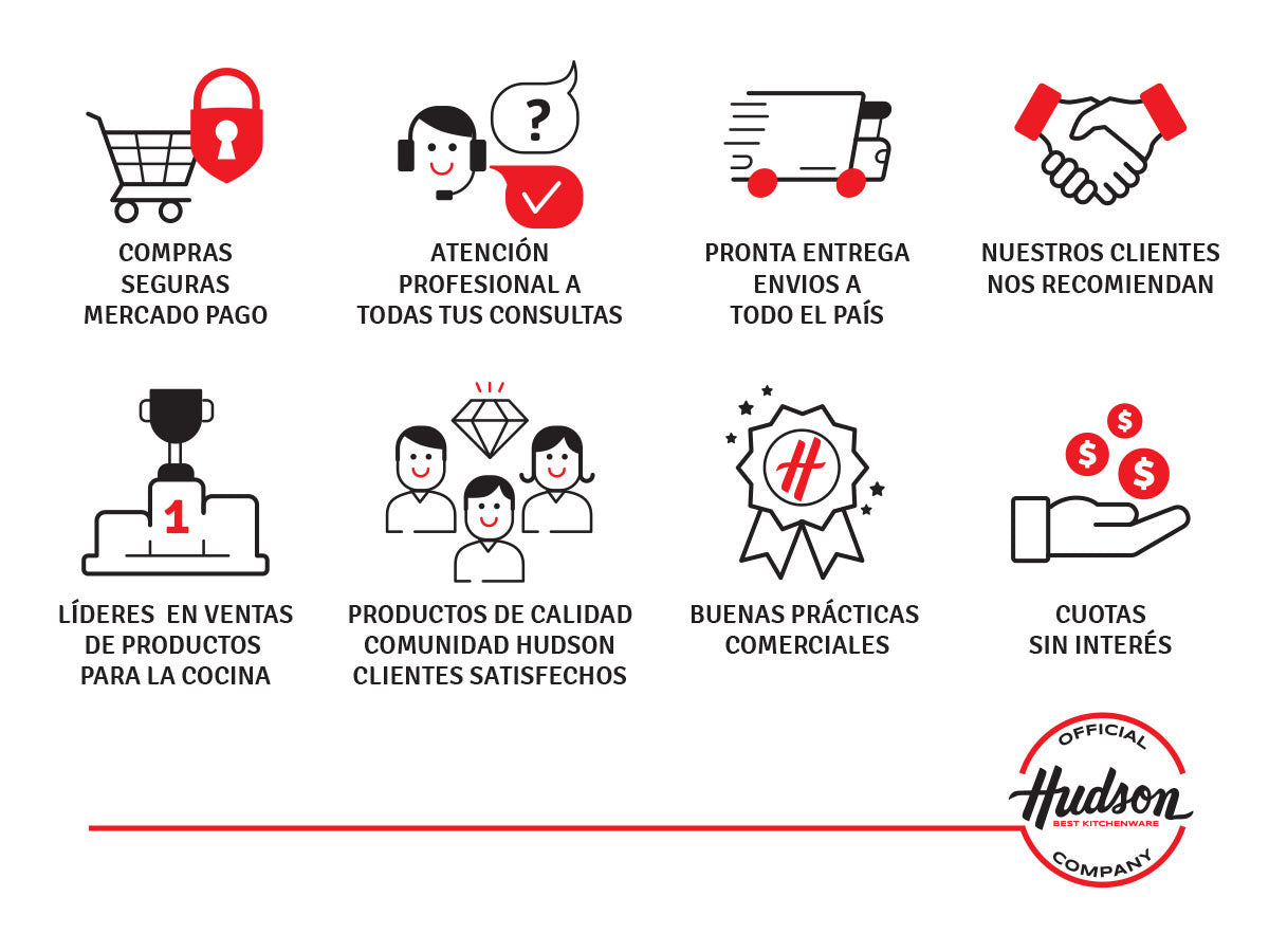 Espumadera De Nylon Hudson Con Mango De Acero Inoxidable