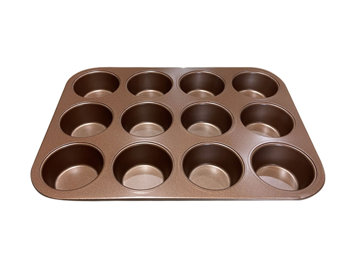 Molde X 12 Muffins Hudson Doble Antiadherente