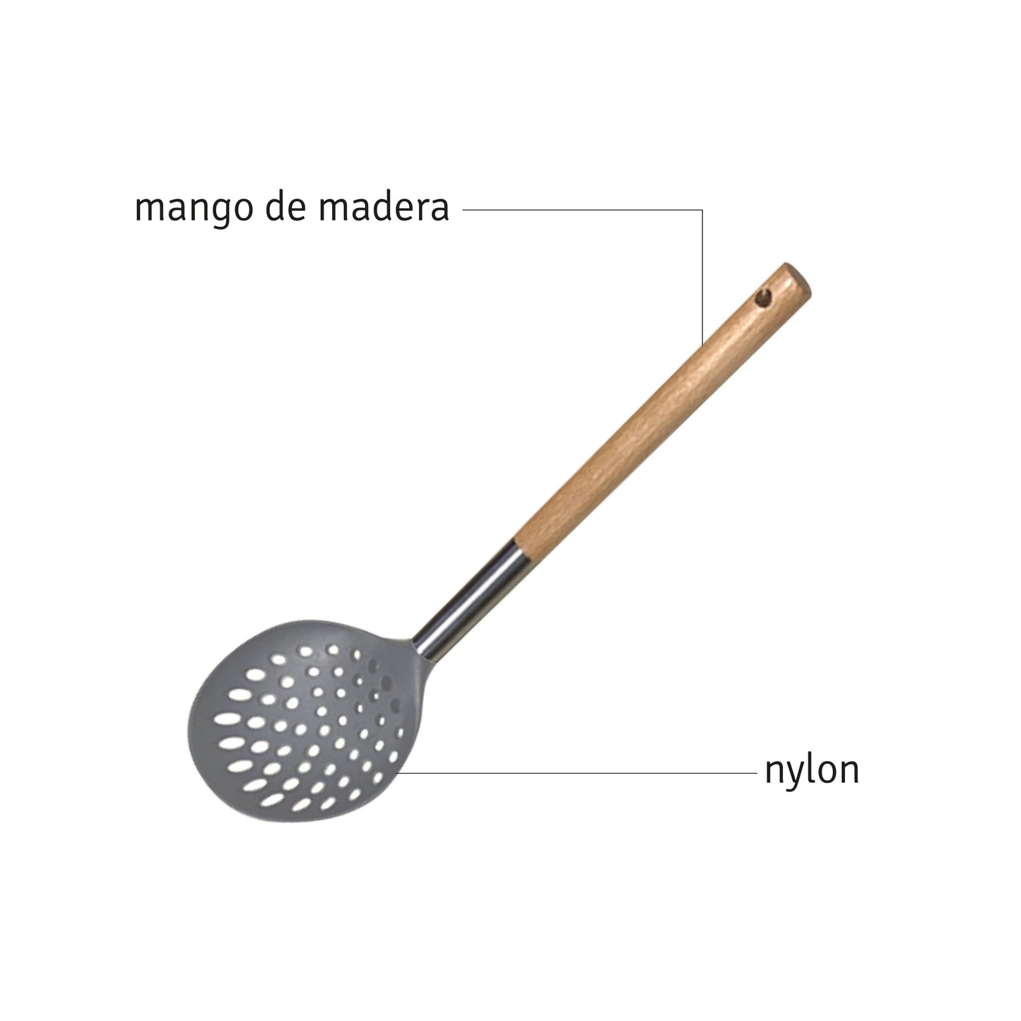 ESPUMADERA DE NYLON