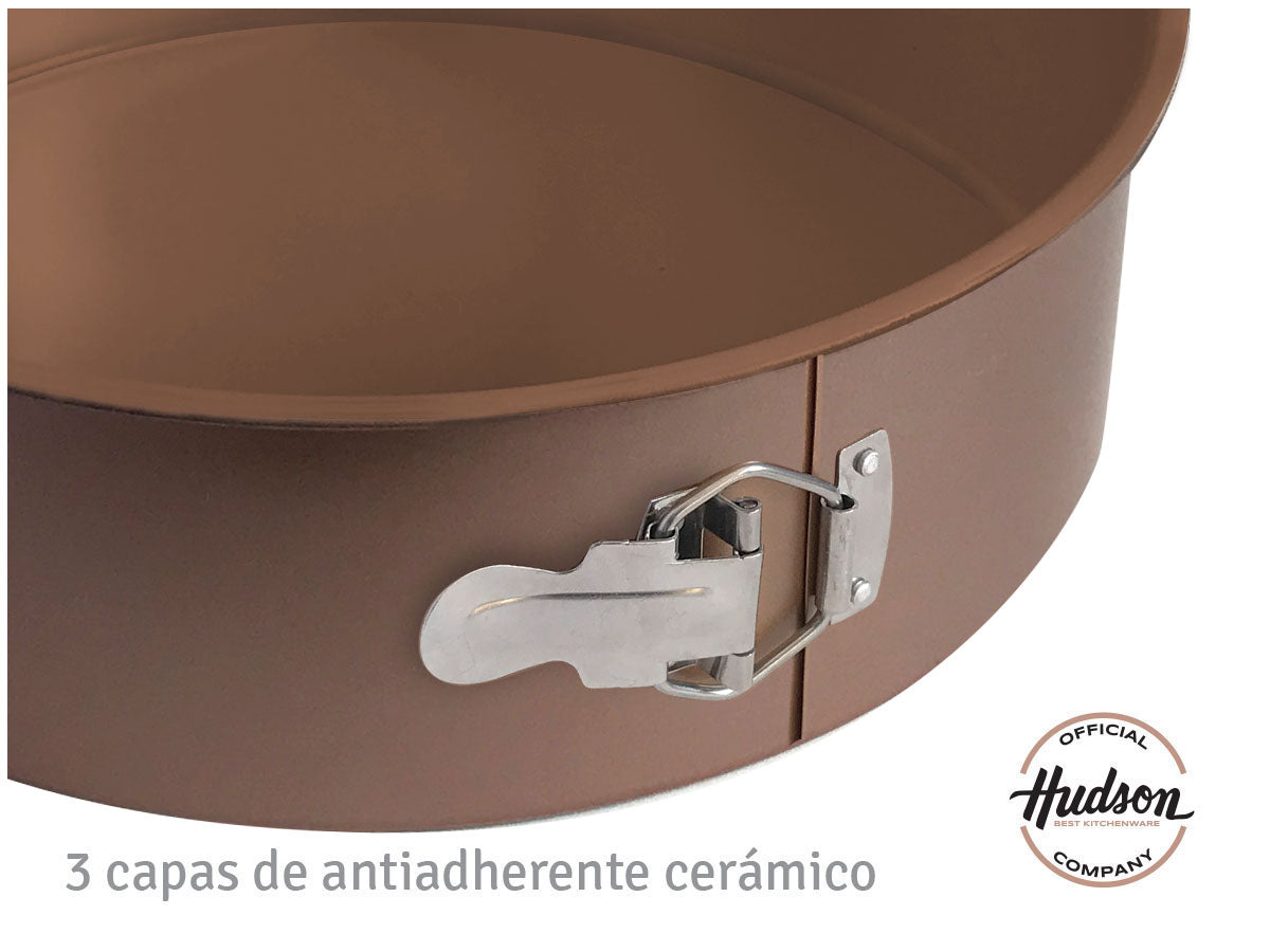 Molde Tortera Hudson Desmontable Antiadherente 24 Cm