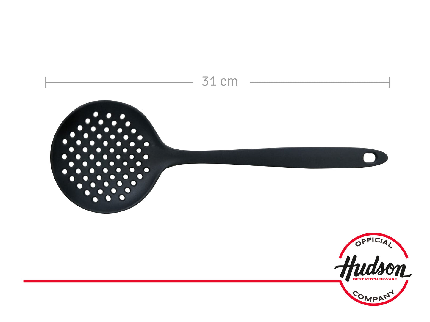 Espumadera Hudson De Nylon Color Gris Oscuro