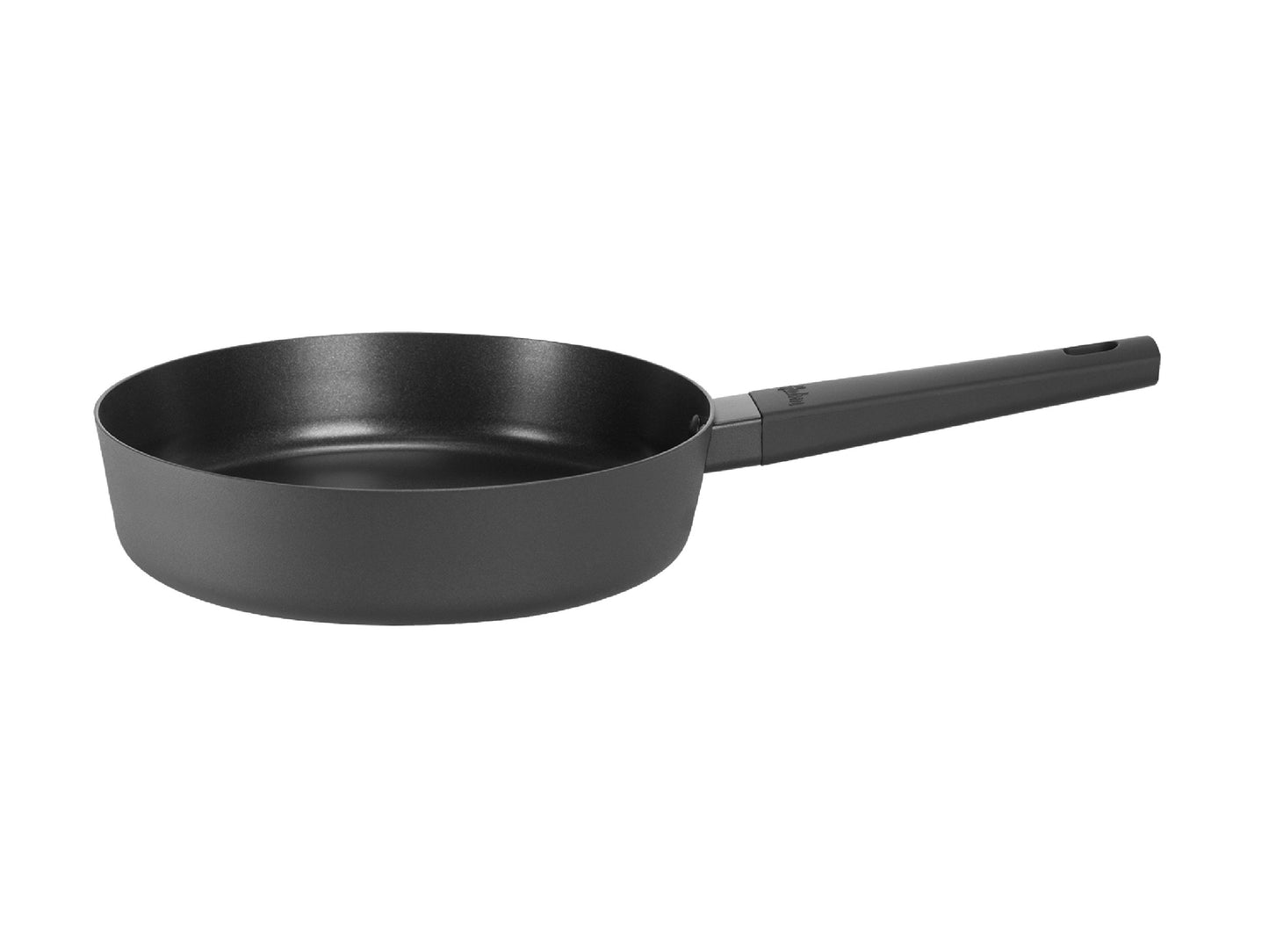 Sartén Profunda De Aluminio Negro 24 Cm Línea Daily