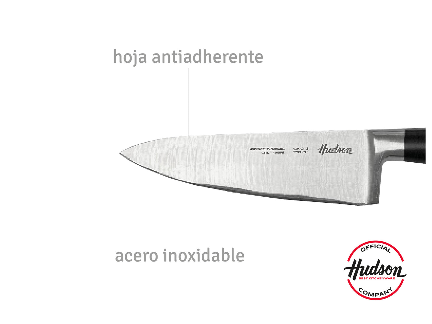 Cuchillo Cheff 6 Linea Hudson Professional