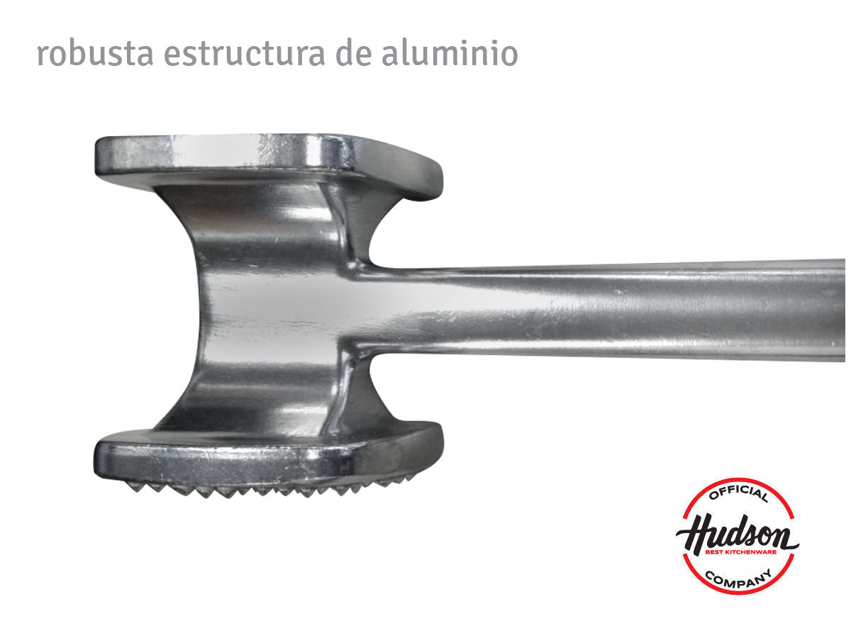 Mazo Martillo De Aluminio Hudson Ablandador De Carne
