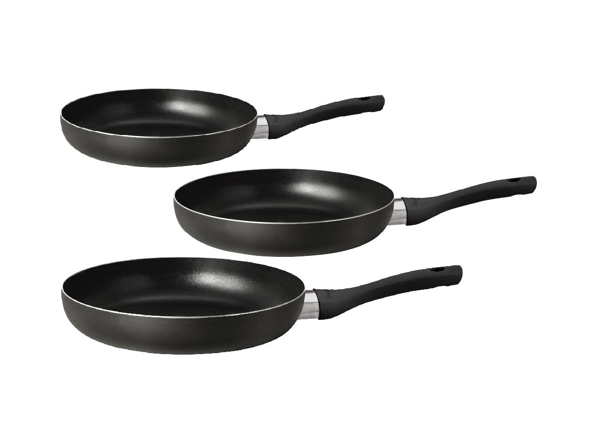 Set Sarten 22cm + Sarten 24cm + Sarten 26cm Hudson Aluminio