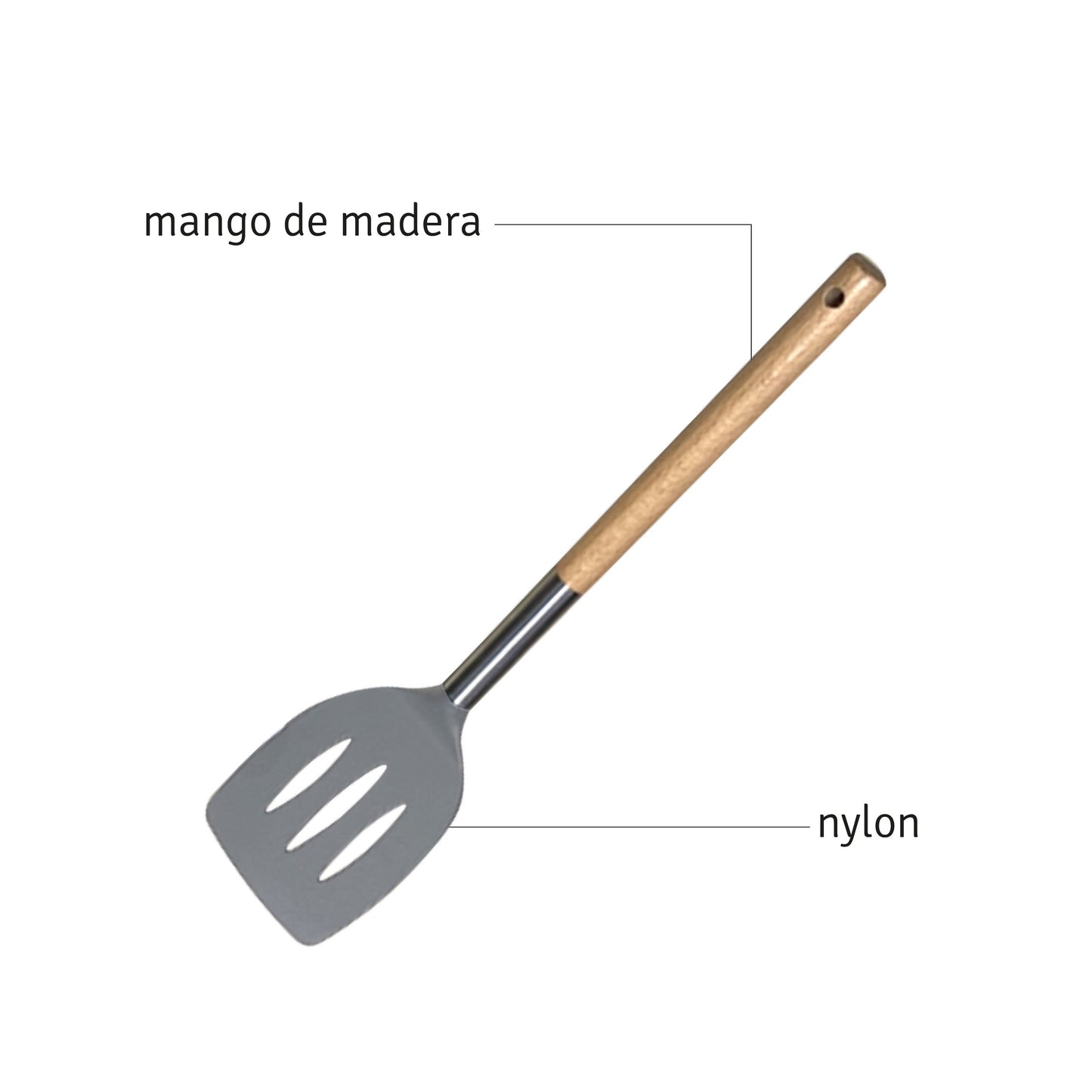 ESPATULA CALADA DE NYLON
