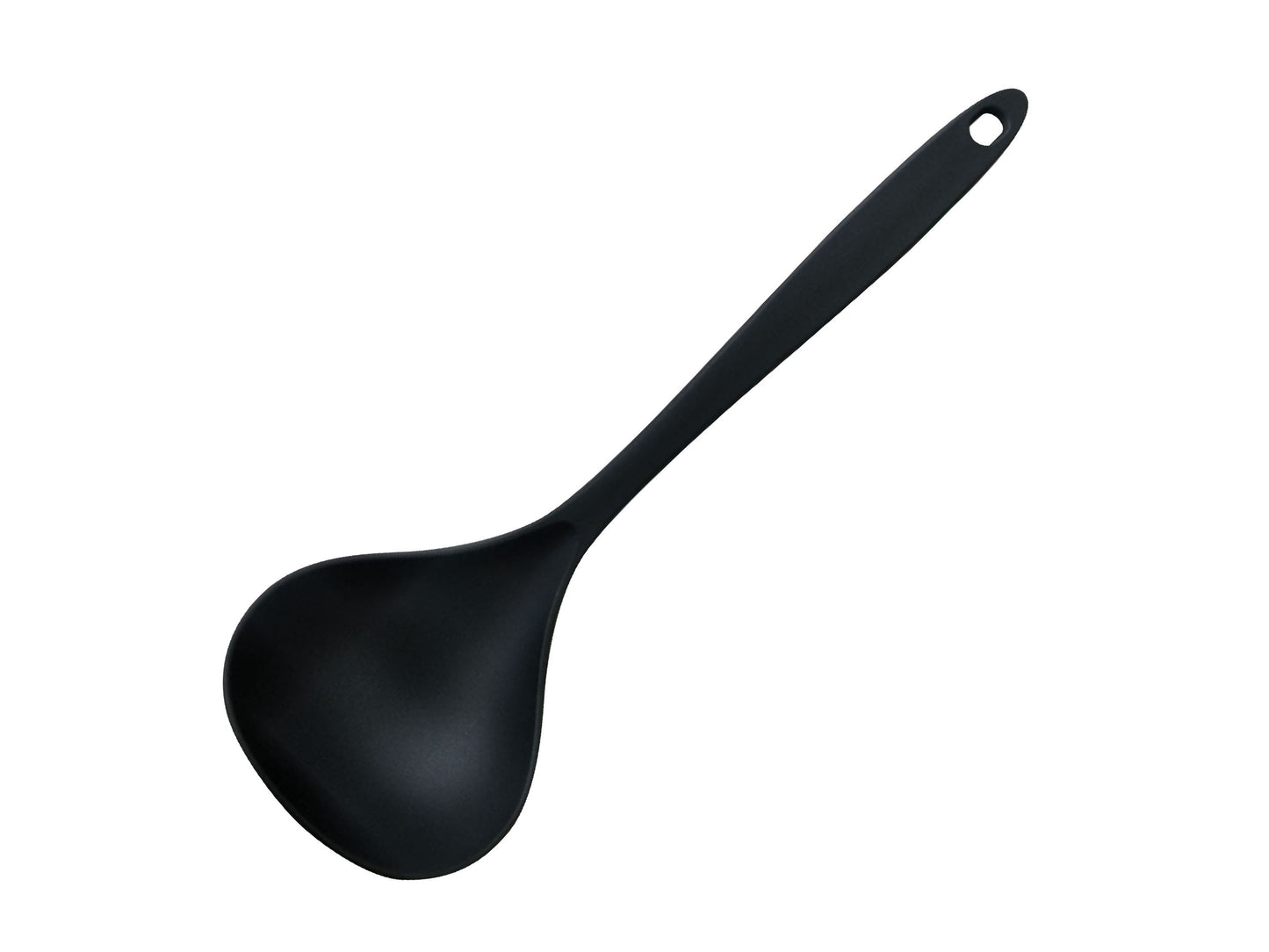 Cucharon Hudson De Nylon Color Gris Oscuro