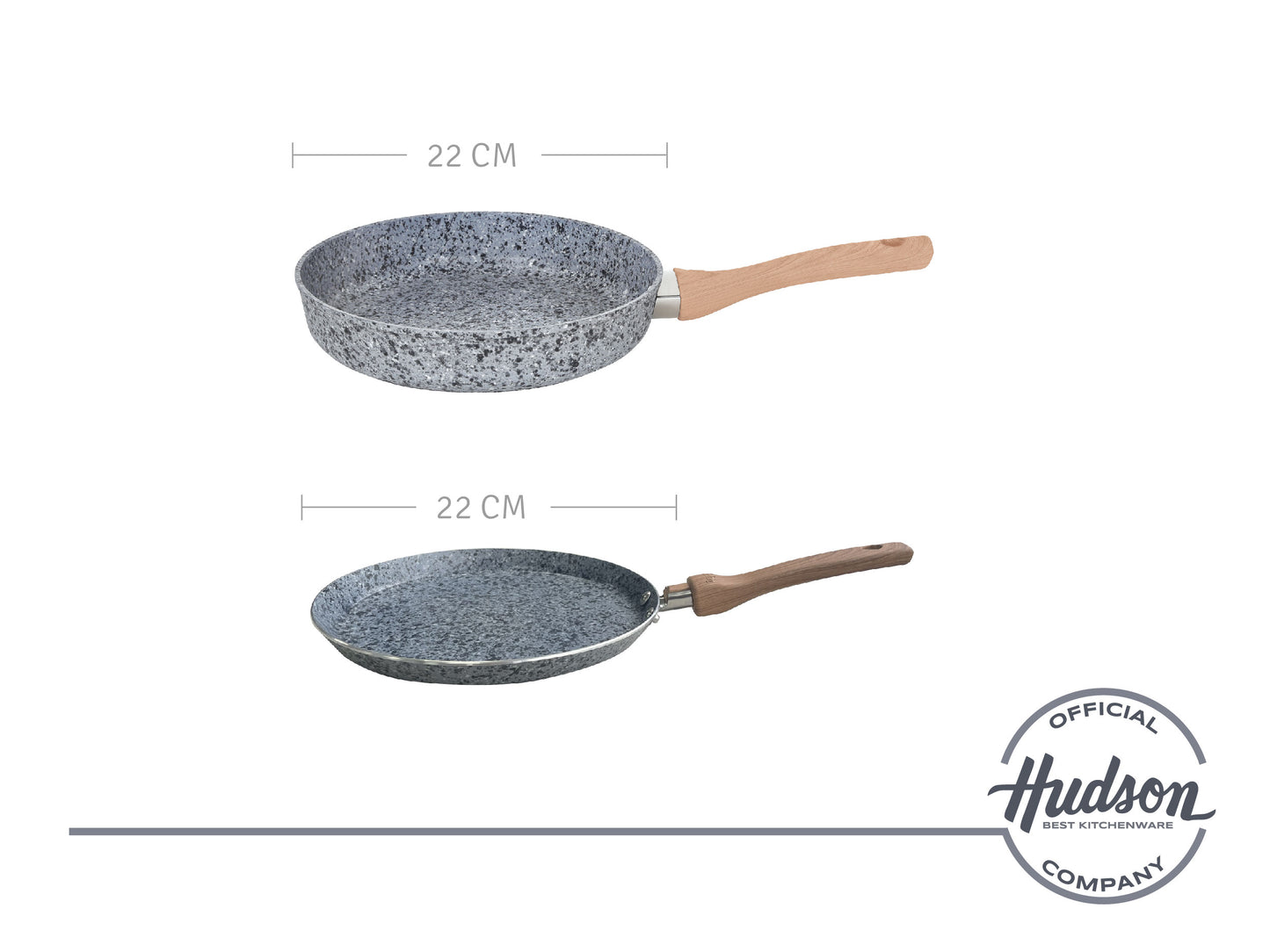 Sarten 24 cm Stone + Panquequera