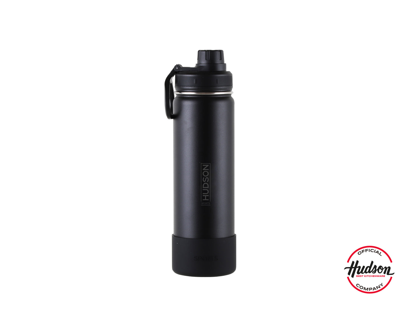 Botella Isotérmica Deportiva De 660ml Negro Hudson