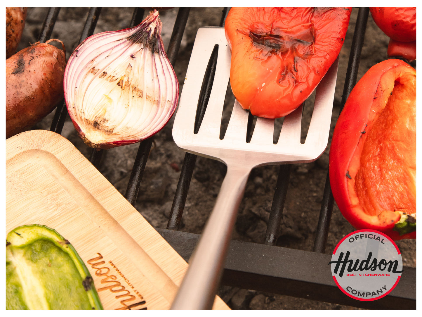 El Set Parrillero x 4 y Platos HUDSON