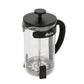 Cafetera Francesa Vidrio y Acero Inoxidable 600 ml Mango Soft Touch Negro