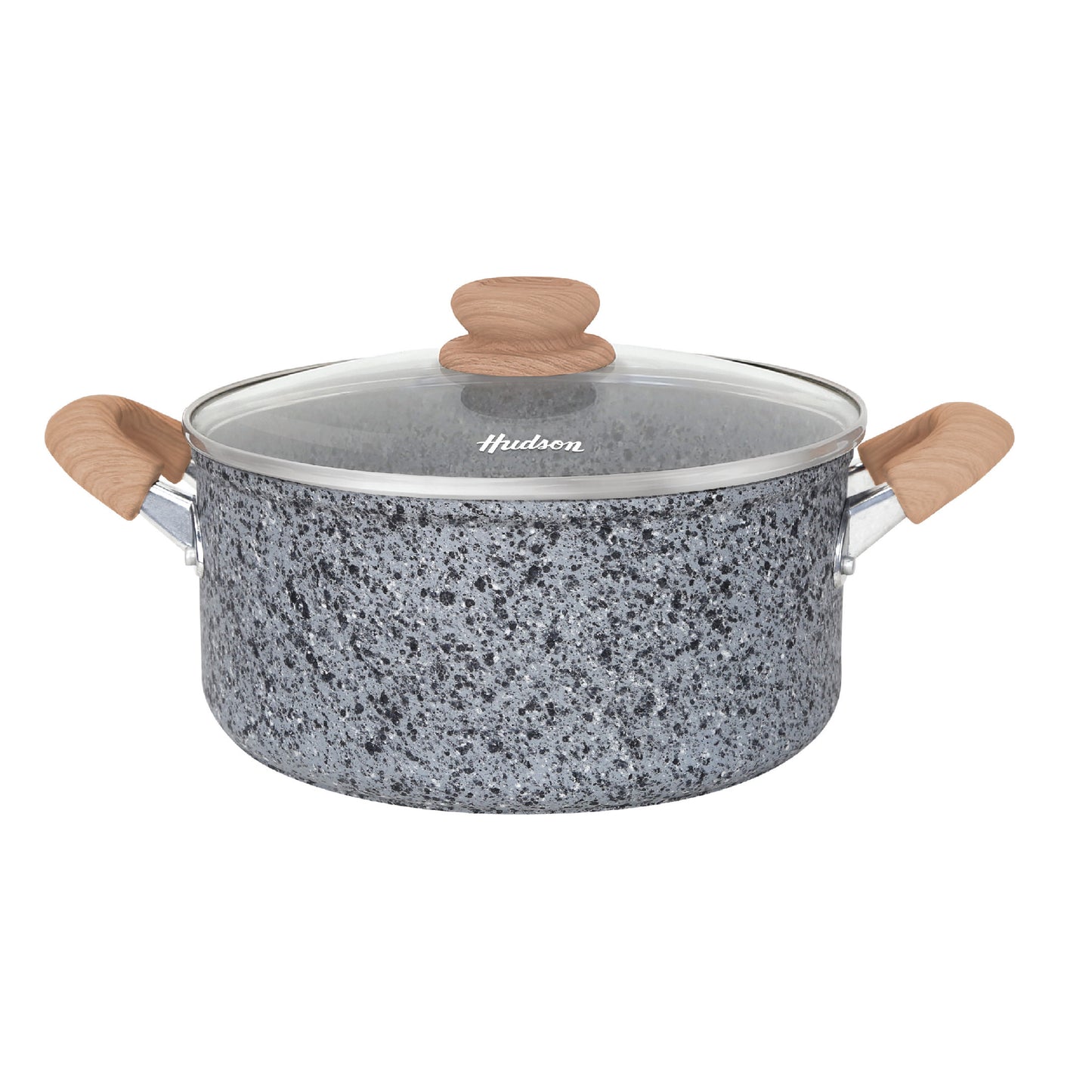 Cacerola Hudson Granito Stone Aluminio Forjado 28cm