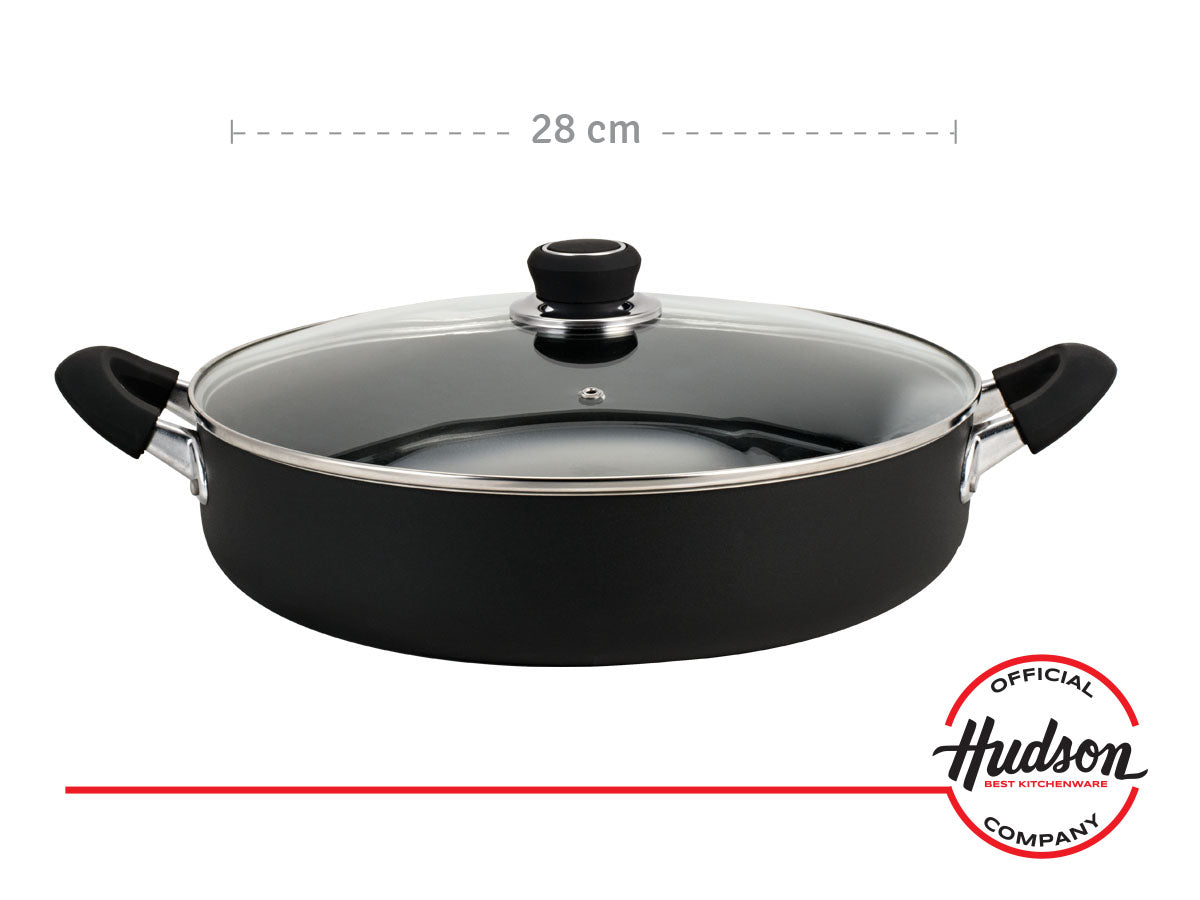 Paellera de Aluminio 28 cm Arrocera c/ Antiadherente