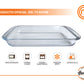 Asadera Hudson Vidrio Templado Rectangular Horno 29.5 Cm