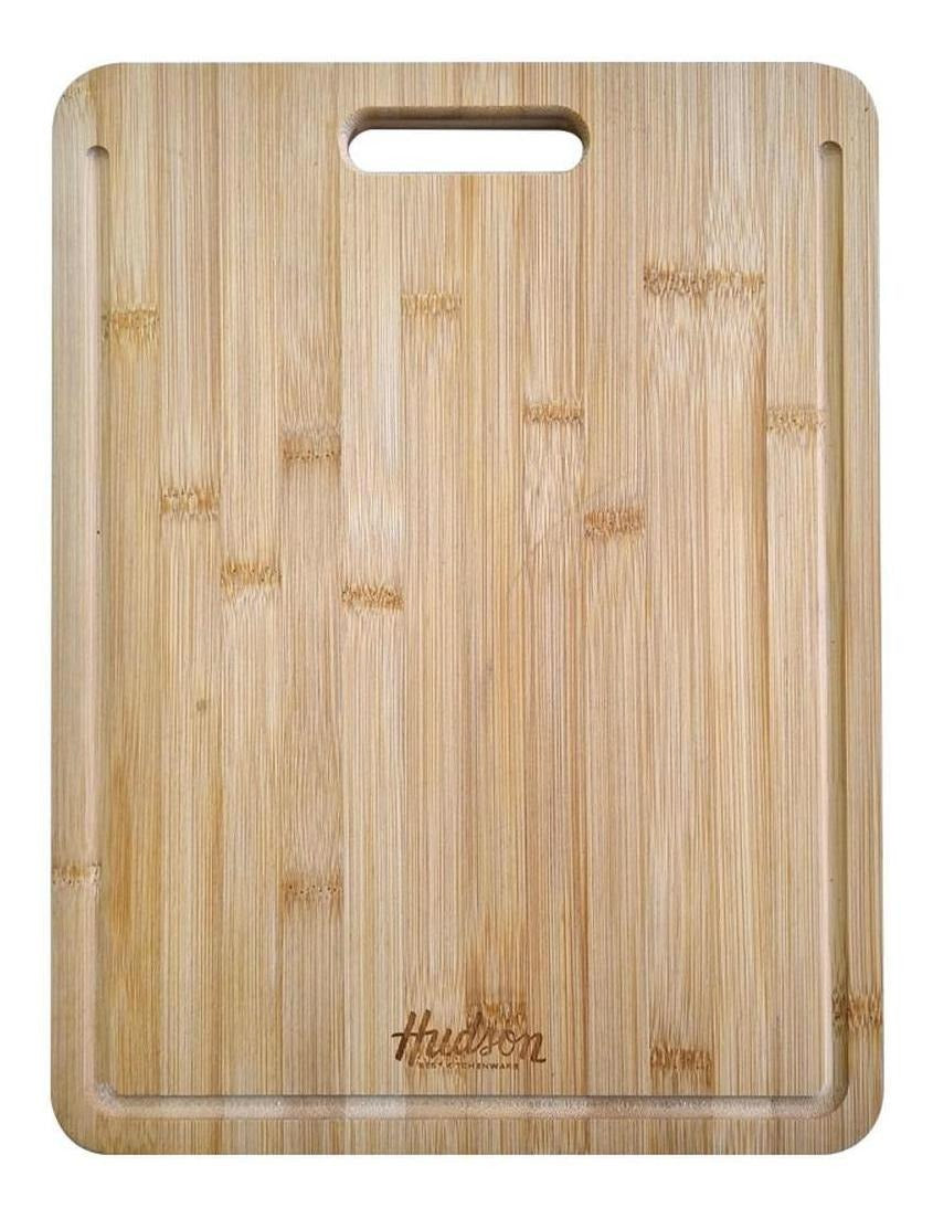 Tabla De Madera Bambú Cocina Hudson 30 X 40 X 1.5 Cm