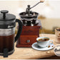 Cafetera Francesa Vidrio y Acero Inoxidable 600 ml Mango Soft Touch Negro