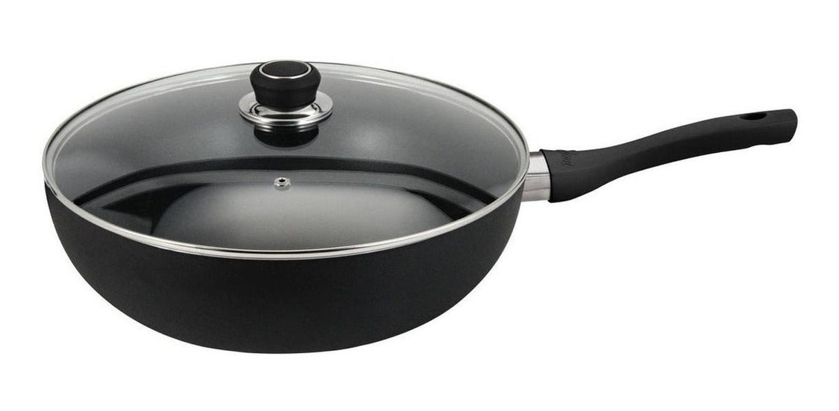 Wok  Hudson Antiadherente  Aluminio 28 Cm