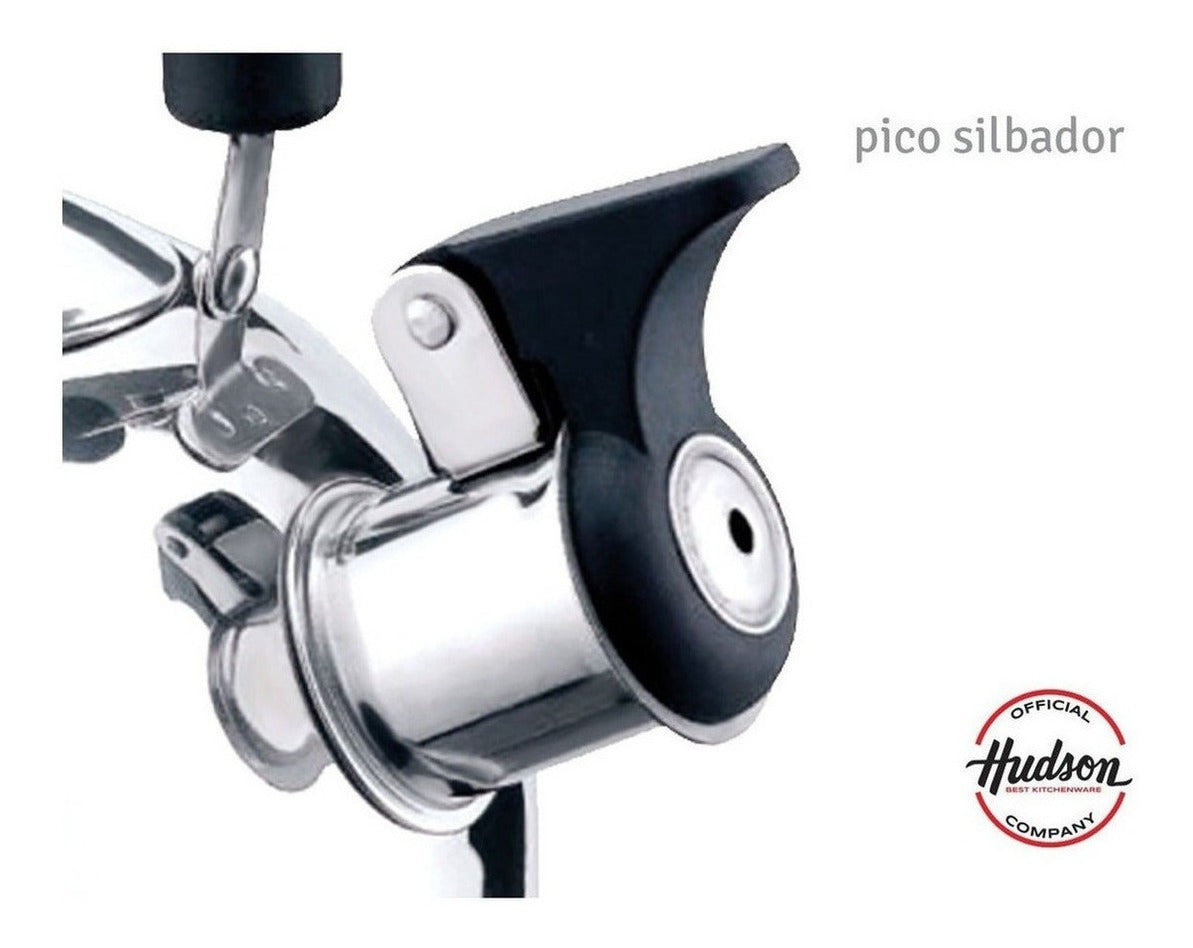 Caldera Silbadora Acero Inoxidable Pava 1.5 Litros
