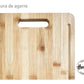 Tabla De Madera Bambú Cocina Hudson 30 X 40 X 1.5 Cm