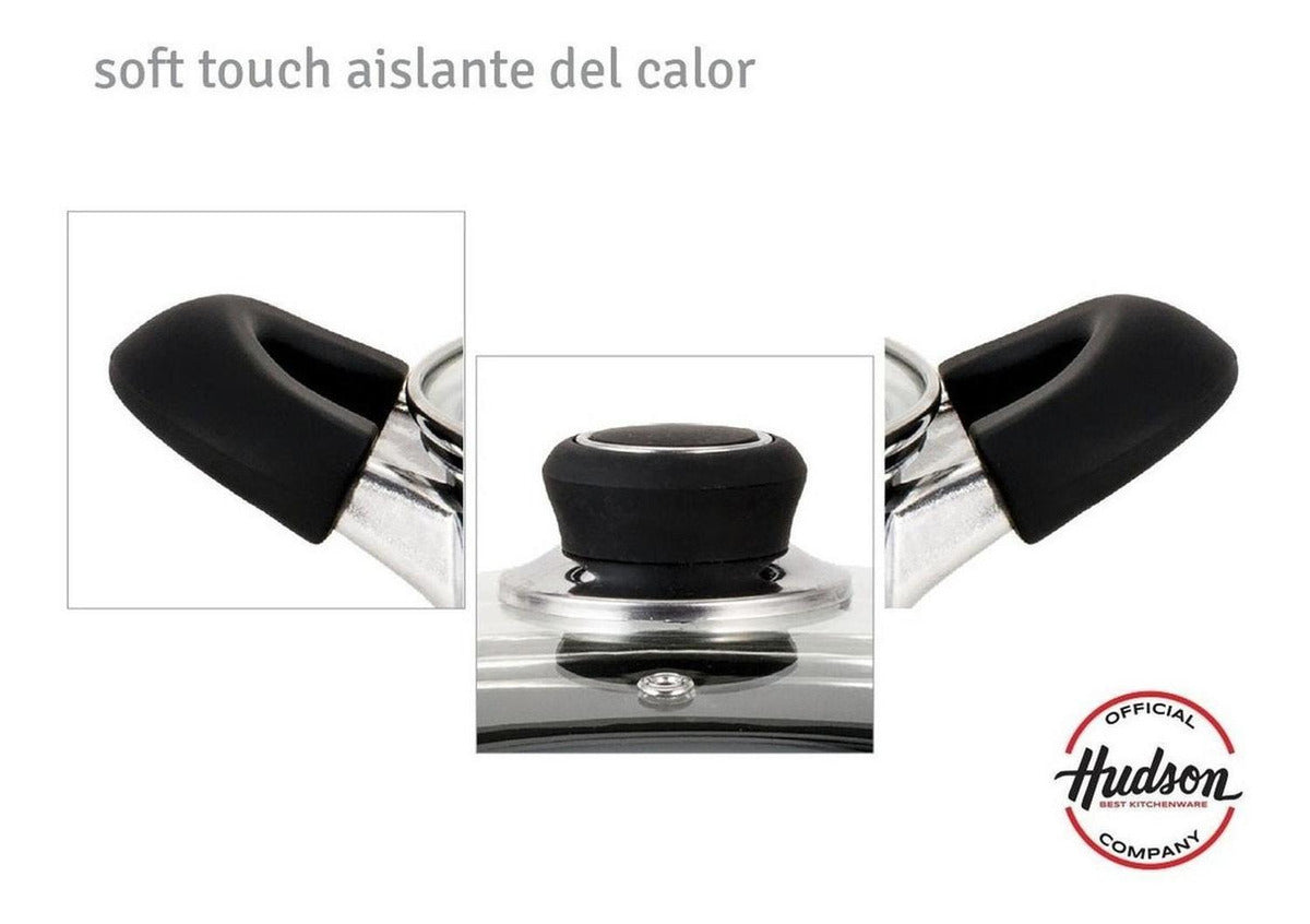 Cacerola Hudson Antiadherente  Aluminio 28 Cm