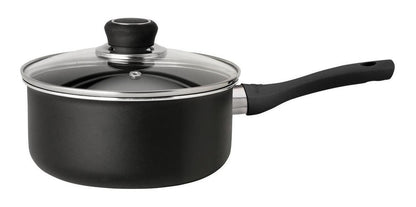 Cacerola Antiadherente Negro 18 Cm Aluminio