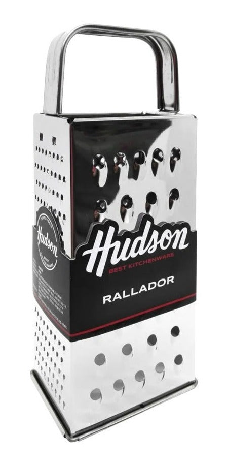 Rallador Hudson 4 Caras Acero Inoxidable 21 Cm