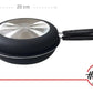 Set Sartén Doble 24 Cm + Panquequera 20 Cm Hudson Aluminio