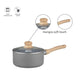 Cacerola Antiadherente Ceramico Hudson Granito 18 Cm