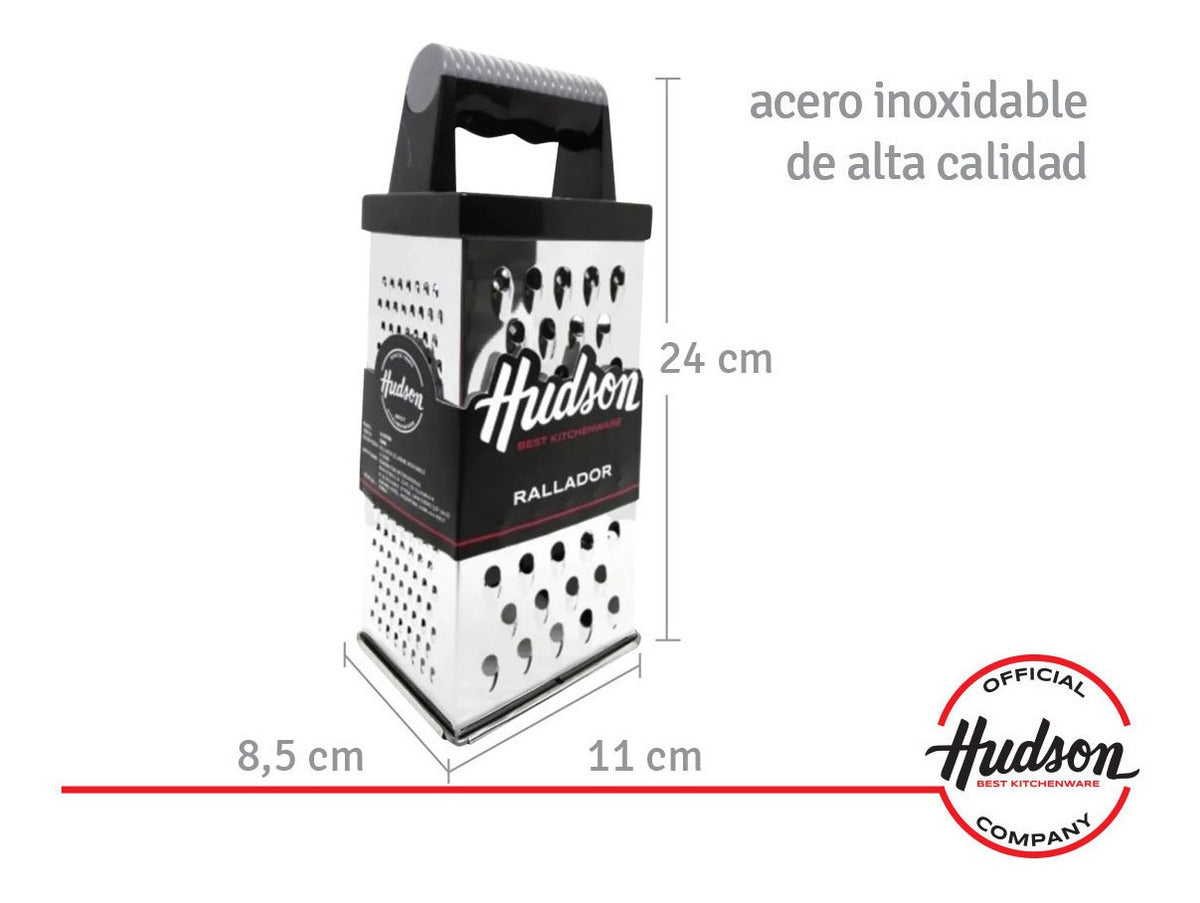 Rallador Acero Inoxidable Hudson 4 Caras