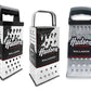 Set 3 Ralladores Hudson De Acero Inoxidable 4 Caras