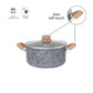 Cacerola Hudson Granito Stone Aluminio Forjado 24cm