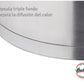 Bateria de Acero Inoxidable 6 Piezas Induccion