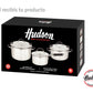 Bateria de Acero Inoxidable 6 Piezas Induccion