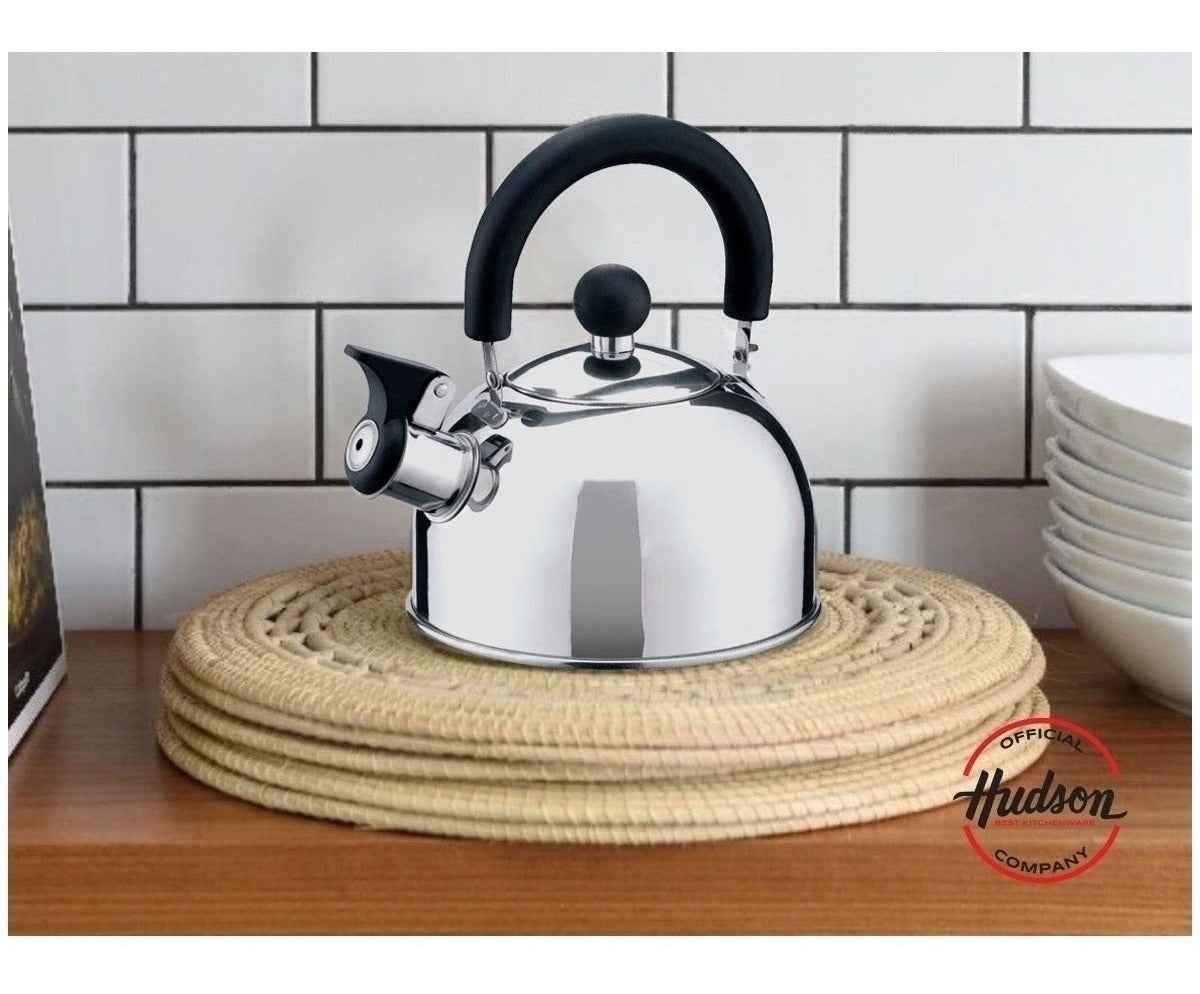 Caldera Silbadora Acero Inoxidable Pava 1.5 Litros