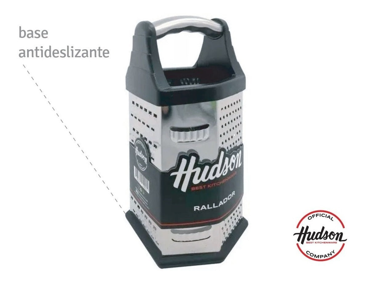 Rallador Hexagonal De Acero Inoxidable Hudson 6 Caras